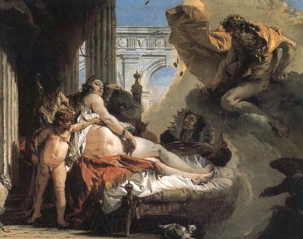 Giovanni Battista Tiepolo Jupiter and Dana Spain oil painting art